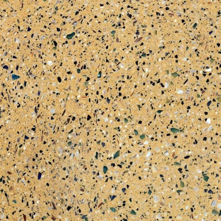 Golden Terrazzo Slab